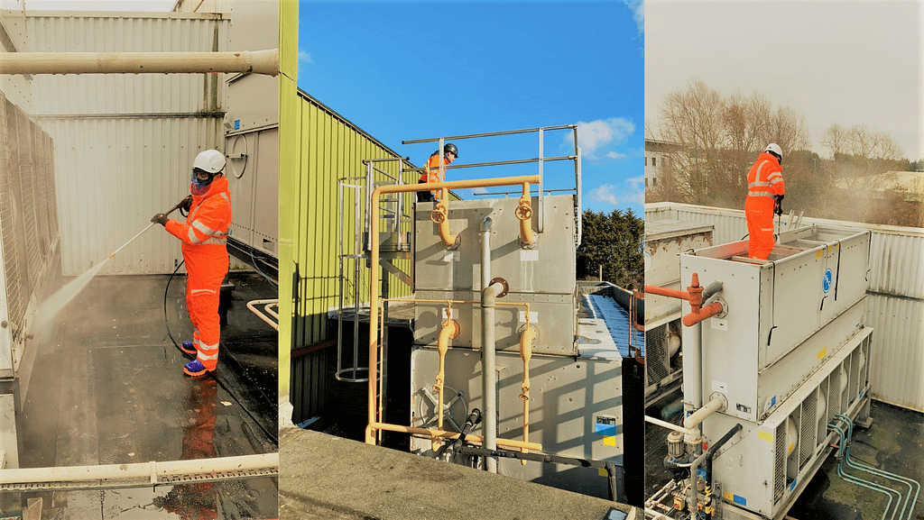 Cooling tower chlorination isn't explicit - there's many types that all our operatives are fully trained to task.