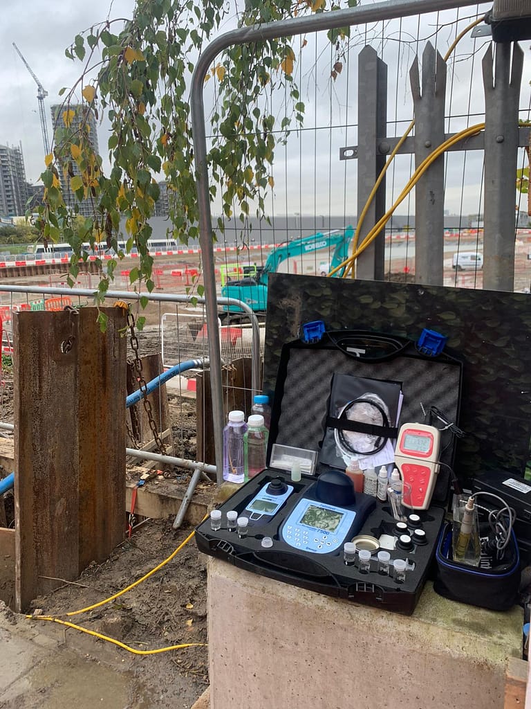 Mains chlorination analysis
