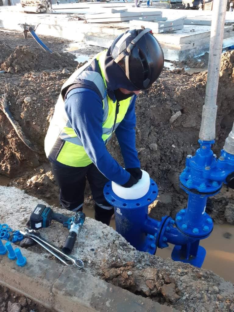 Mains Chlorination Swabbing