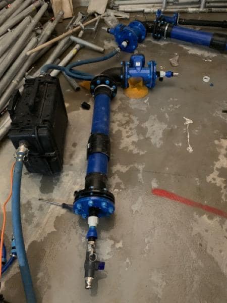 Short Mains Pipe Chlorination
